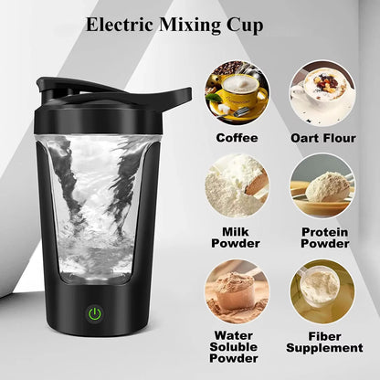 Electric Blender Cup Portable Blender Cup Milk Powder Protein Powder Blender Automatic Shaker Cup Home Travel Outdoor Sports